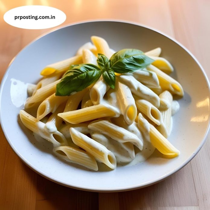 white sauce pasta